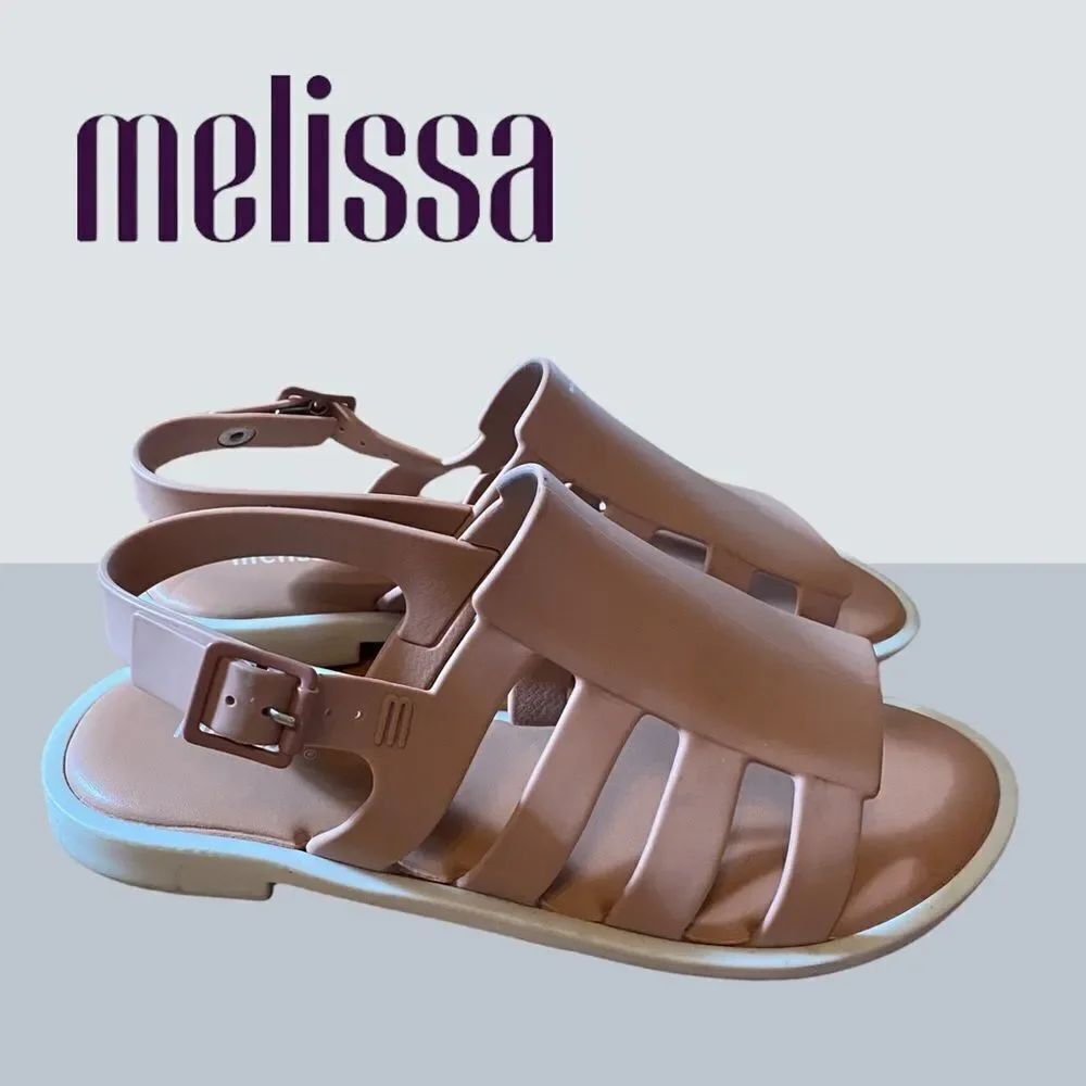 Melissa "Boemia" Pink Gladiator Sandals 5